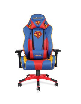 Anda SeatSpecial Edition Large Gaming Chair with 4D Armrest (Blue/Red/Yellow)