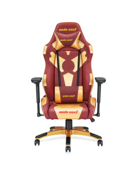 Anda Seat Special Edition Large Gaming Chair with 4D Armrest (Red Maroon/Golden)