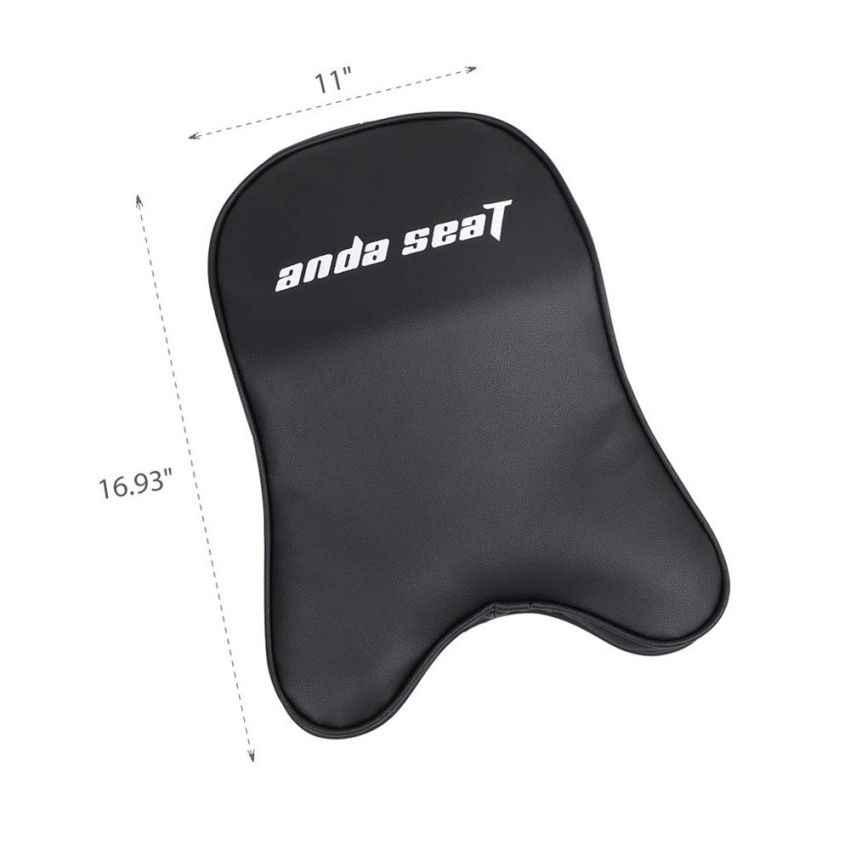 Anda Seat Signature Pillow Large Memory Foam Pillow  Size XL Black No Warranty