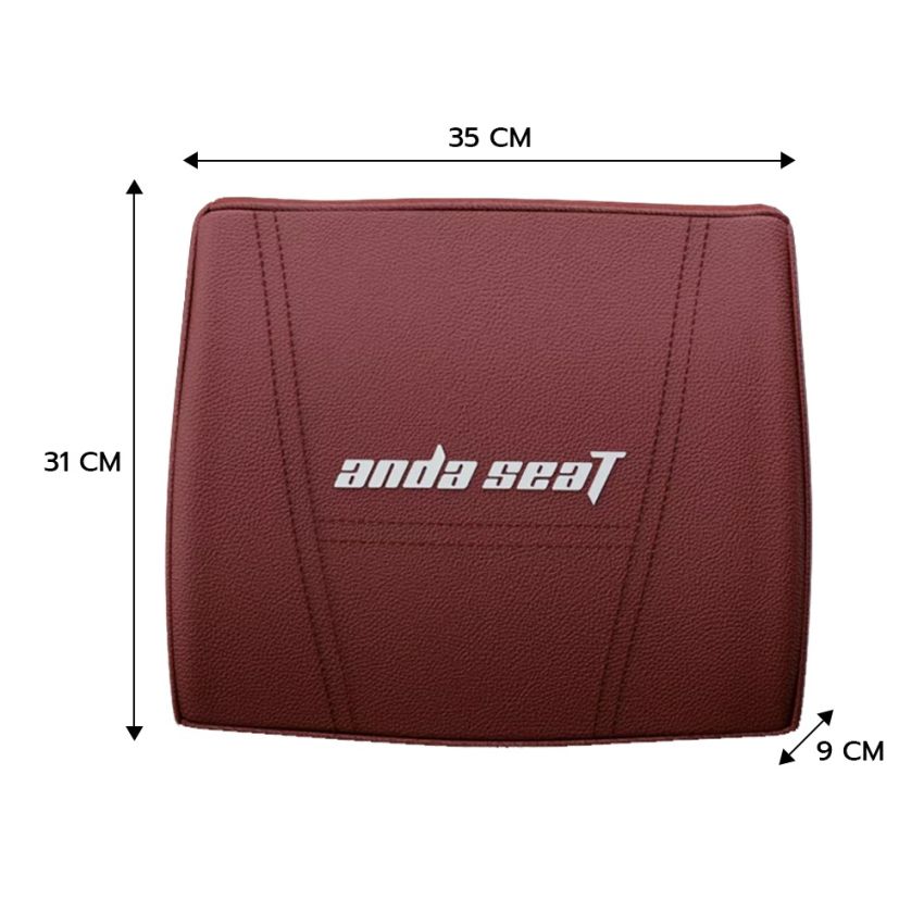 Anda Seat Lumber Pilow Compatible with Size XL Red No Warranty