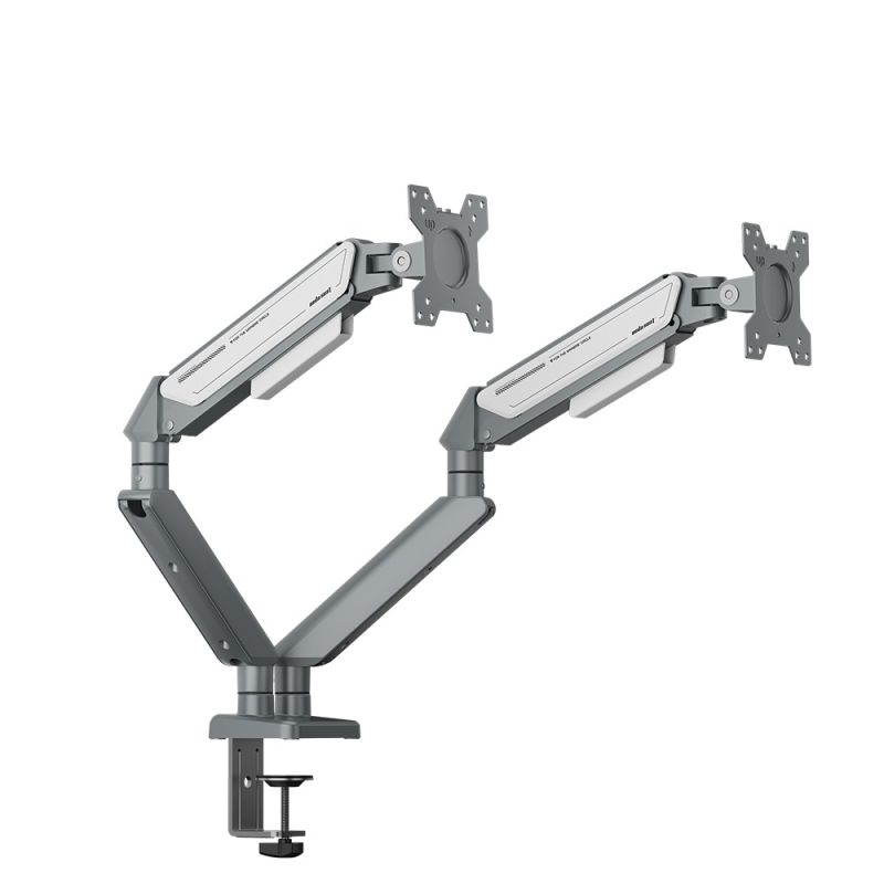 Anda Seat Stealth II Duo A6D-2S Ergonomic Monitor Arm-White