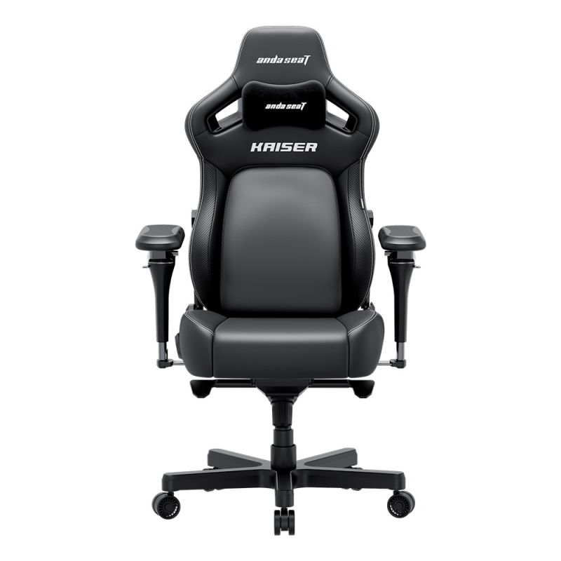 Anda Seat Kaiser 4 6D Armrest Series Premium Gaming Chair Size XL Elegant Black