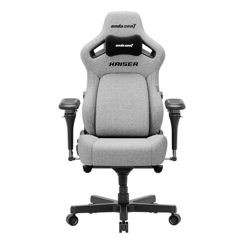 Anda Seat Kaiser 4 6D Armrest Series Premium Gaming Chair Size XL Ash Grey