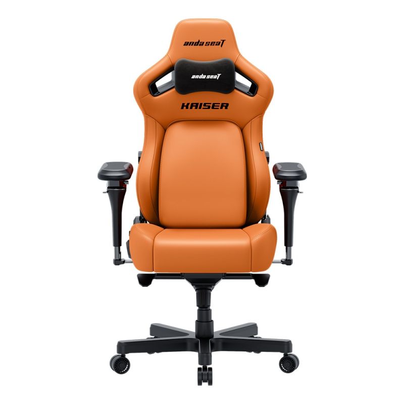 Anda Seat Kaiser 4 6D Armrest Series Premium Gaming Chair Size XL Blaze Orange