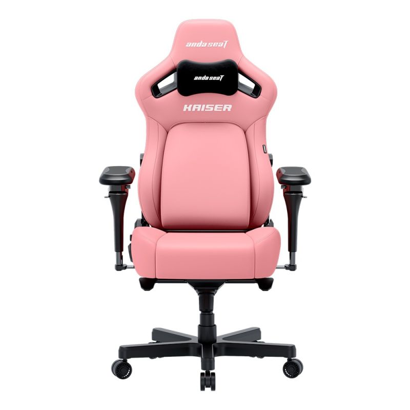 Anda Seat Kaiser 4 6D Armrest Series Premium Gaming Chair Size XL Creamy Pink