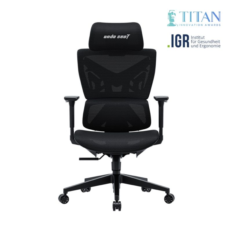 Anda Seat X-Air Mega / F1 Ergonomic Mesh Office Chair with Armrest 3D Black