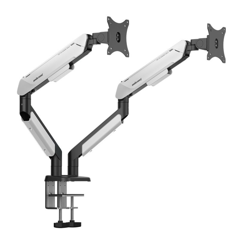 Anda Seat Stealth PRO II Duo A9-2S Ergonomic Monitor Arm Black/White