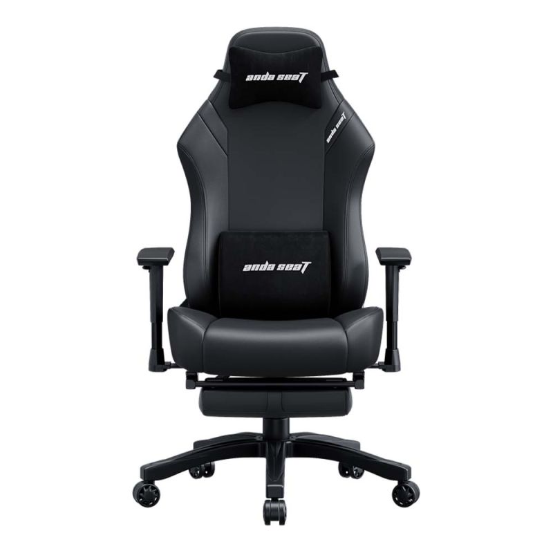 Anda Seat Luna Pro Premium Gaming Chair with Footrest Black