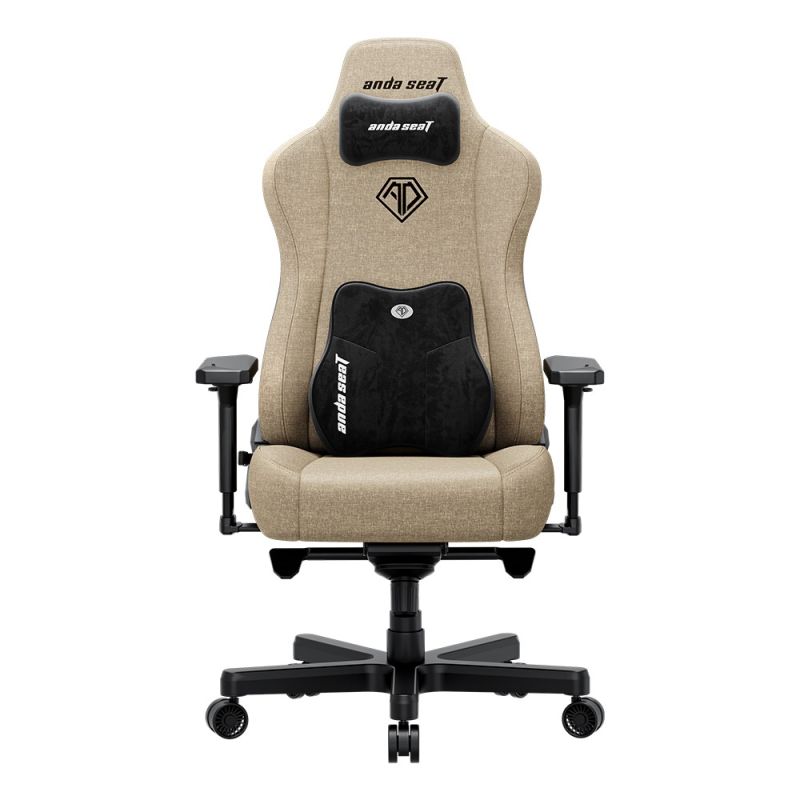 Anda Seat Novis Pro Series Ergonomic Premium Gaming Chair Taupe Fabric