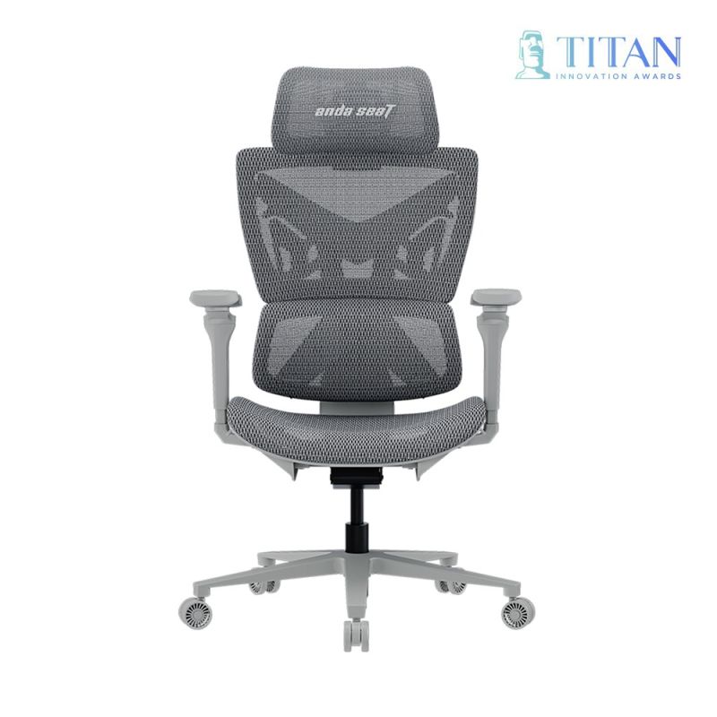 Anda Seat X-Air F1 Pro Ergonomic Mesh Office Chair with Magic Armrest 360° Gray