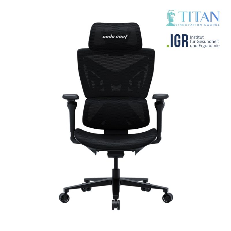 Anda Seat X-Air F1 Pro Ergonomic Mesh Office Chair with Magic Armrest 360° Black
