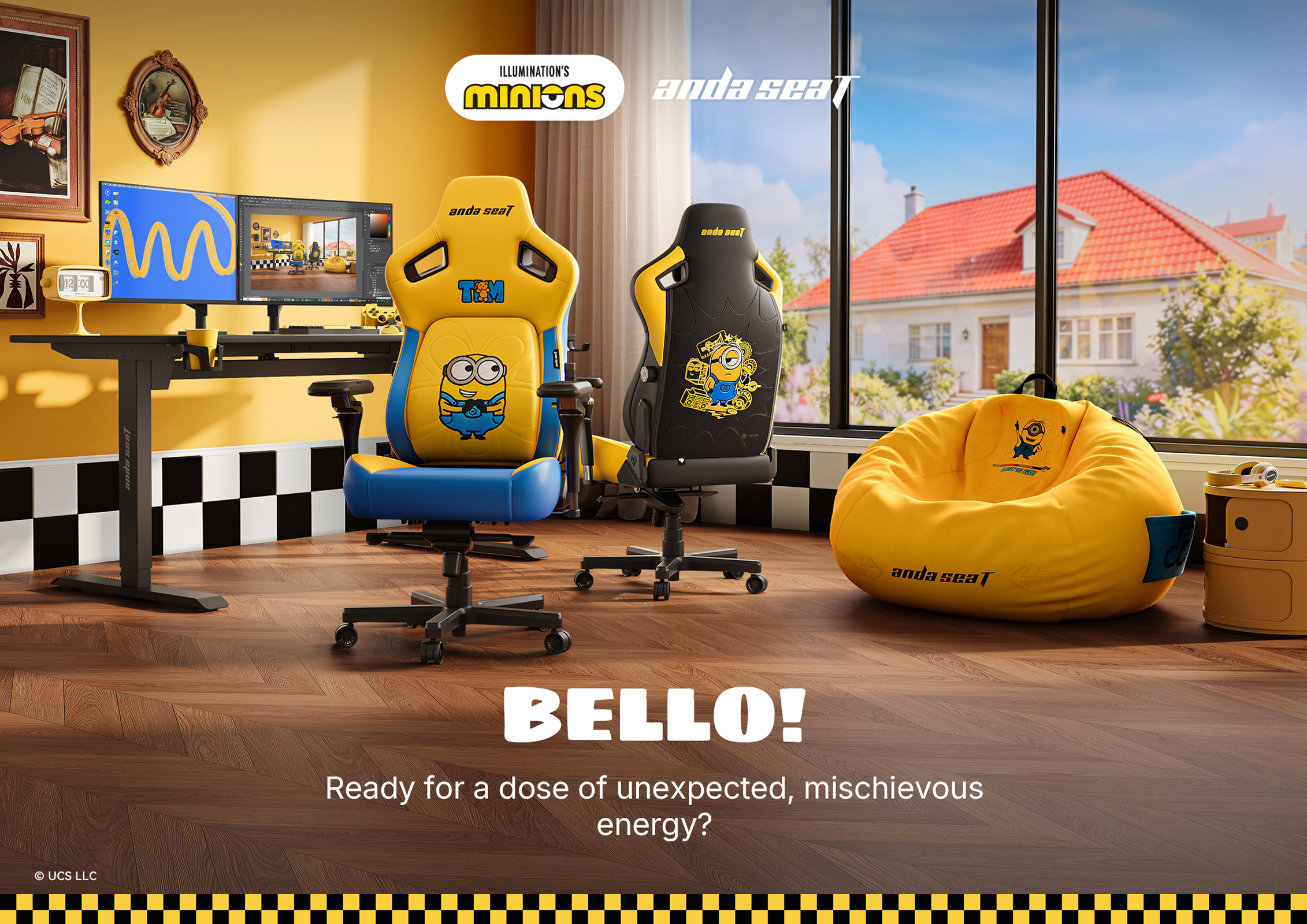 Minions x AndaSeat: ยกโลกภาพยนตร์สู่เซ็ตอัปเกมมิ่งของคุณ