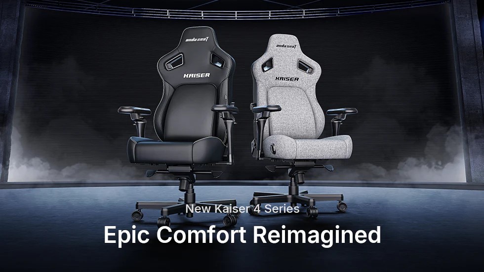 Anda Seat Kaiser 4 ได้รับการอัปเกรดครั้งใหญ่: ฟีเจอร์ใหม่ พร้อมนิยามความสบายในรูปแบบที่เหนือกว่า